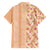 Orange Chiffon Aloha Hawaii Tiki Family Matching Summer Maxi Dress and Hawaiian Shirt Tropical Plumeria - Seamless Style