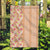 Orange Chiffon Aloha Hawaii Tiki Garden Flag Tropical Plumeria - Seamless Style