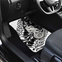 Aotearoa Manaia NZ Maori Silver Fern Car Mats LT14 - Polynesian Pride