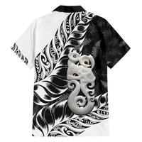 Aotearoa Manaia NZ Maori Silver Fern Hawaiian Shirt LT14 - Polynesian Pride