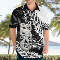 Aotearoa Manaia NZ Maori Silver Fern Hawaiian Shirt LT14 - Polynesian Pride