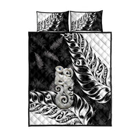 Aotearoa Manaia NZ Maori Silver Fern Quilt Bed Set LT14 - Polynesian Pride