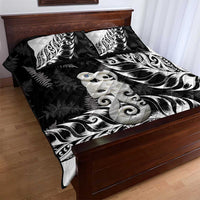 Aotearoa Manaia NZ Maori Silver Fern Quilt Bed Set LT14 - Polynesian Pride