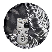 Aotearoa Manaia NZ Maori Silver Fern Spare Tire Cover LT14 - Polynesian Pride