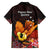 Gude Hi Hai Papua New Guinea Family Matching Puletasi and Hawaiian Shirt Motuan PNG Raggiana Bird of Paradise Tropical Vibes LT14 - Polynesian Pride