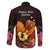 Gude Hi Hai Papua New Guinea Family Matching Puletasi and Hawaiian Shirt Motuan PNG Raggiana Bird of Paradise Tropical Vibes LT14 - Polynesian Pride