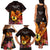 Gude Hi Hai Papua New Guinea Family Matching Tank Maxi Dress and Hawaiian Shirt Motuan PNG Raggiana Bird of Paradise Tropical Vibes LT14 - Polynesian Pride