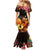 Gude Hi Hai Papua New Guinea Mermaid Dress Motuan PNG Raggiana Bird of Paradise Tropical Vibes LT14 - Polynesian Pride