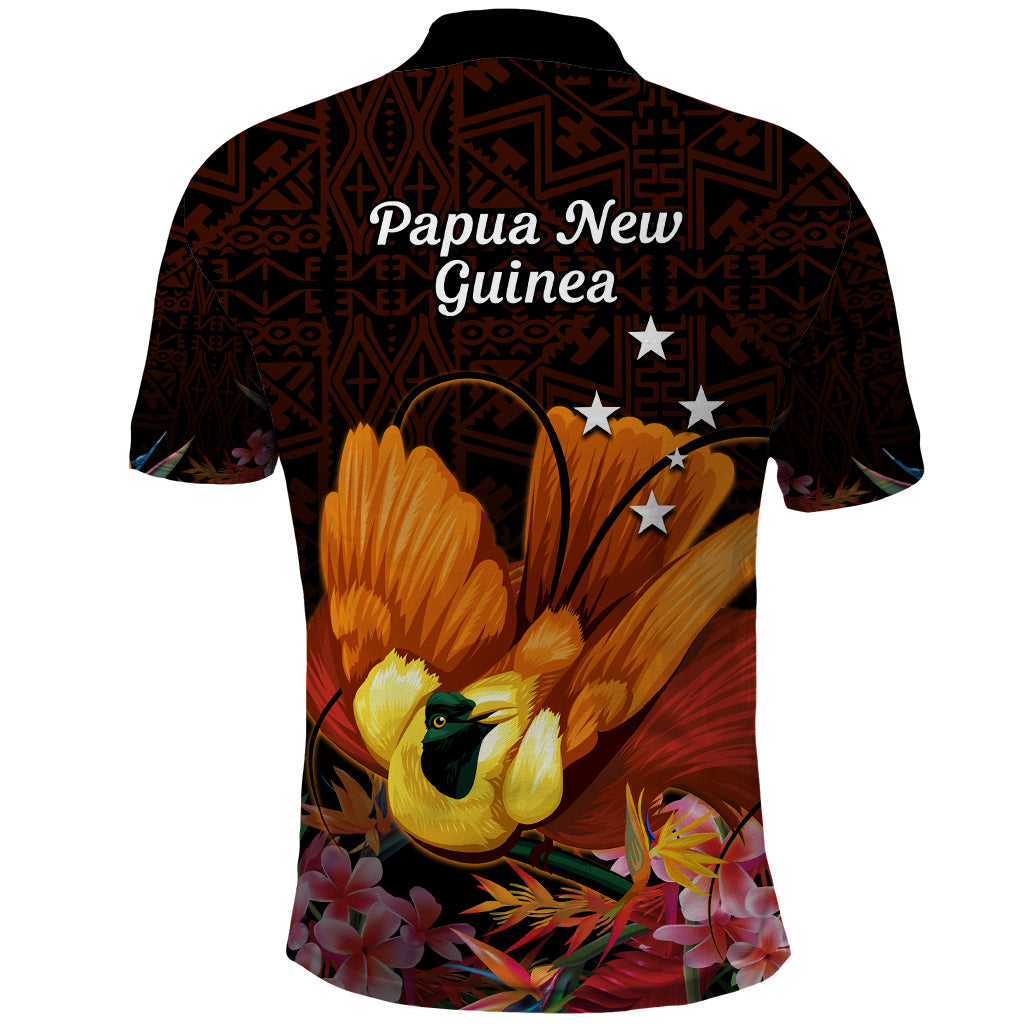 Gude Hi Hai Papua New Guinea Polo Shirt Motuan PNG Raggiana Bird of Paradise Tropical Vibes LT14 - Polynesian Pride