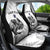 Custom New Zealand Kiwi Football Car Seat Cover Aotearoa Silver Fern