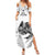 Custom New Zealand Kiwi Football Family Matching Summer Maxi Dress and Hawaiian Shirt Aotearoa Silver Fern