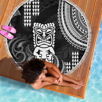 Hawaii Ku God Beach Blanket Kakau Mix Polynesian Tattoo LT14 - Polynesian Pride