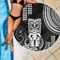Hawaii Ku God Beach Blanket Kakau Mix Polynesian Tattoo LT14 - Polynesian Pride