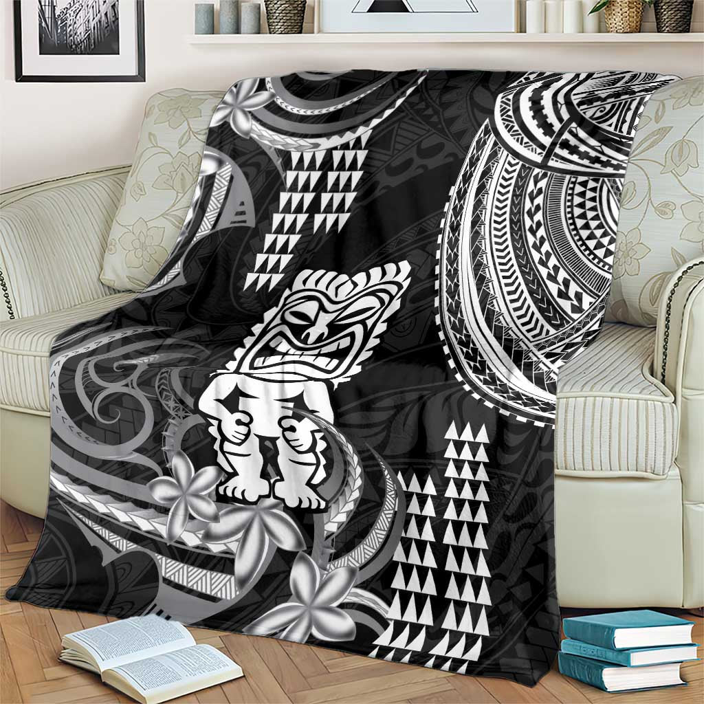Hawaii Ku God Blanket Kakau Mix Polynesian Tattoo LT14 - Polynesian Pride