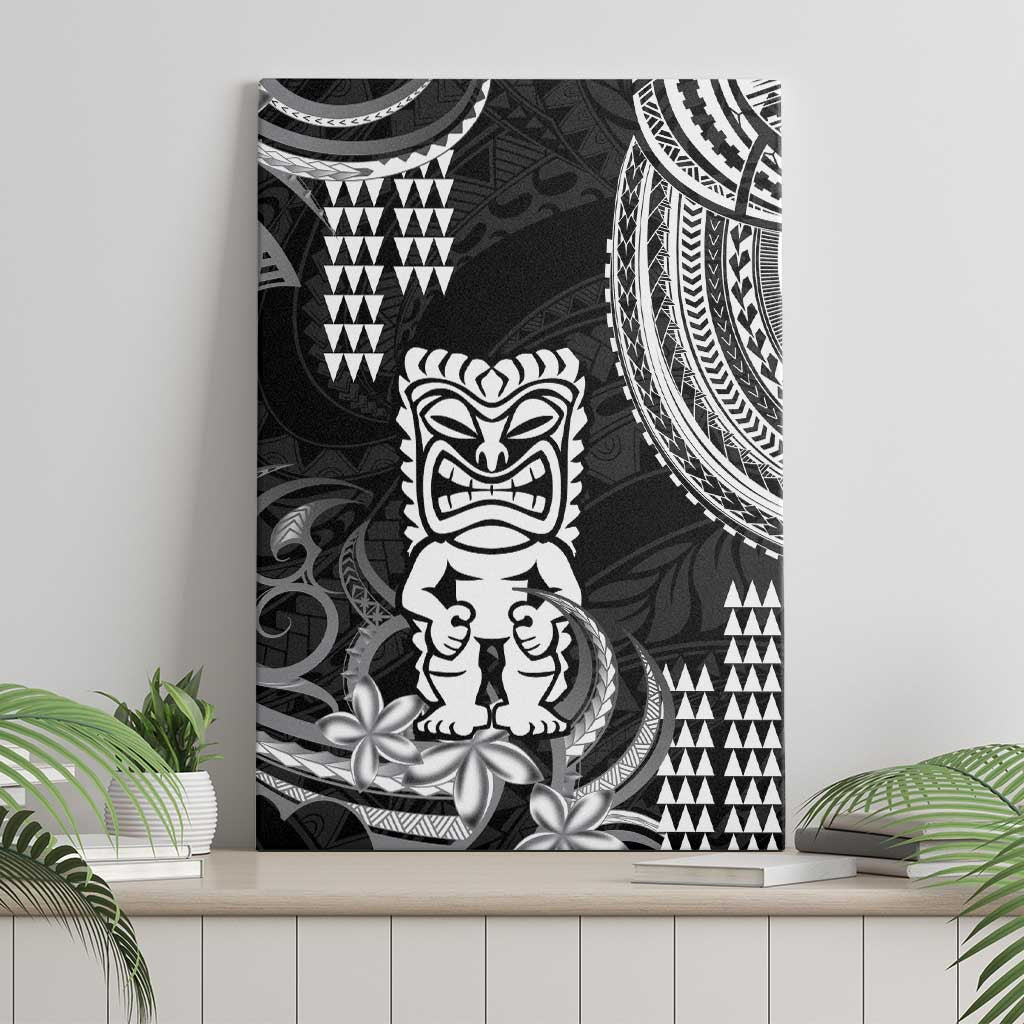 Hawaii Ku God Canvas Wall Art Kakau Mix Polynesian Tattoo LT14 - Polynesian Pride