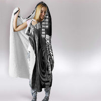 Hawaii Ku God Hooded Blanket Kakau Mix Polynesian Tattoo LT14 - Polynesian Pride