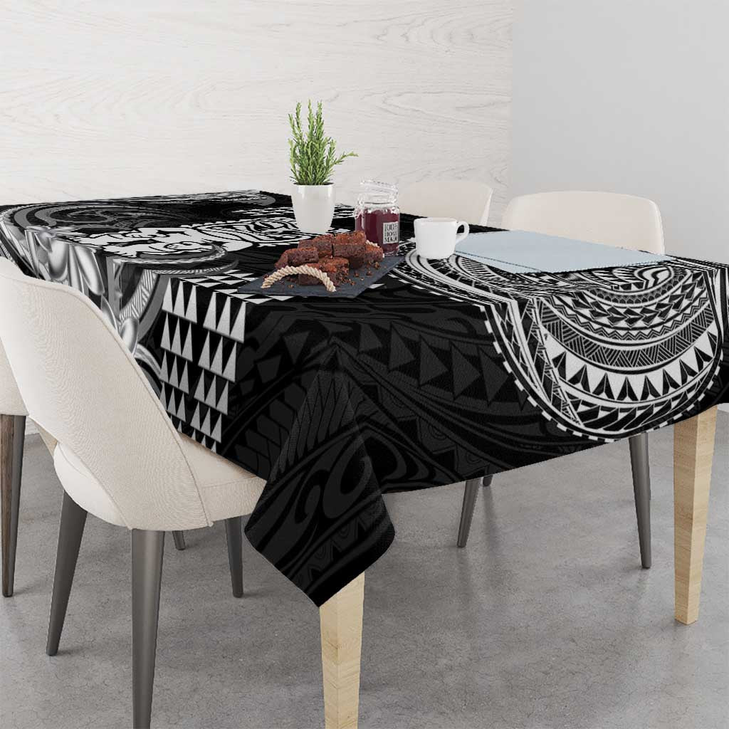 Hawaii Ku God Tablecloth Kakau Mix Polynesian Tattoo LT14 - Polynesian Pride