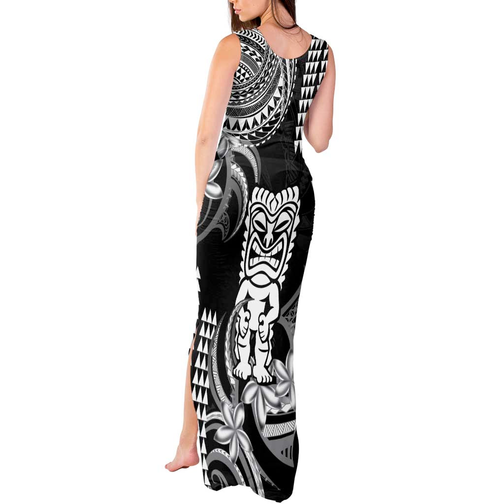 Hawaii Ku God Tank Maxi Dress Kakau Mix Polynesian Tattoo LT14 - Polynesian Pride