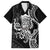 Black Hawaii Kanaloa God Family Matching Long Sleeve Bodycon Dress and Hawaiian Shirt Hawaiian Octopus