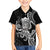 Black Hawaii Kanaloa God Family Matching Off Shoulder Maxi Dress and Hawaiian Shirt Hawaiian Octopus