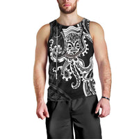 Black Hawaii Kanaloa God Men Tank Top Hawaiian Octopus LT14 - Polynesian Pride