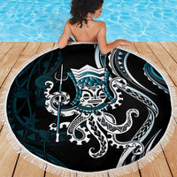 Turquoise Hawaii Kanaloa God Beach Blanket Hawaiian Octopus LT14 - Polynesian Pride