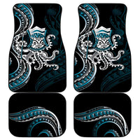 Turquoise Hawaii Kanaloa God Car Mats Hawaiian Octopus