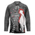 New Zealand ANZAC Day Hockey Jersey 25th April Silver Fern With Poppy - Polynesian Pride