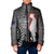 New Zealand ANZAC Day Padded Jacket 25th April Silver Fern With Poppy - Polynesian Pride