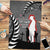 New Zealand ANZAC Day Puzzle 25th April Silver Fern With Poppy - Polynesian Pride