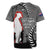 New Zealand ANZAC Day Rugby Jersey 25th April Silver Fern With Poppy