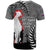 New Zealand ANZAC Day T Shirt 25th April Silver Fern With Poppy