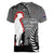 New Zealand ANZAC Day Women V-Neck T-Shirt 25th April Silver Fern With Poppy