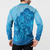 Aloha Hawaii Molokai Island Button Sweatshirt Hibiscus Tribal Honu Hawaiian Tattoo