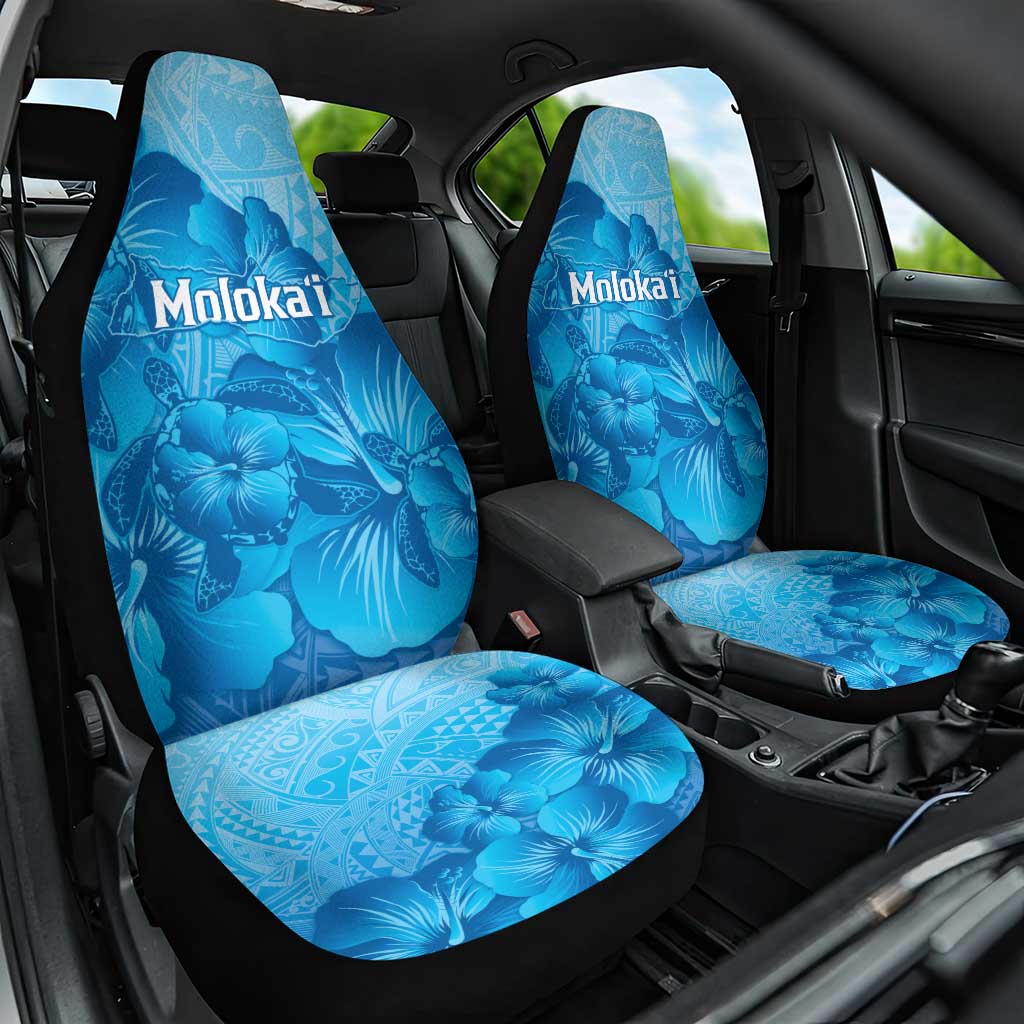 Aloha Hawaii Molokai Island Car Seat Cover Hibiscus Tribal Honu Hawaiian Tattoo