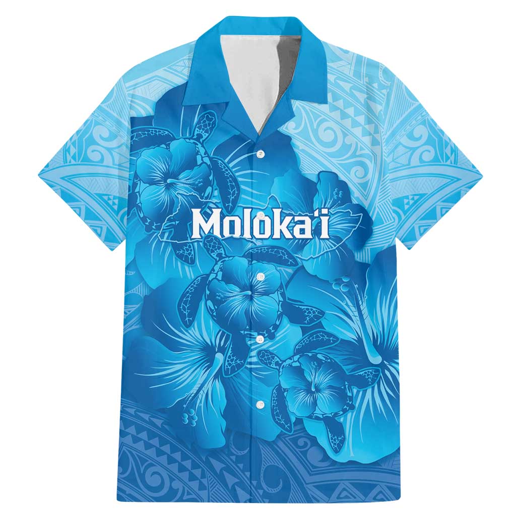 Aloha Hawaii Molokai Island Family Matching Mermaid Dress and Hawaiian Shirt Hibiscus Tribal Honu Hawaiian Tattoo