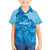 Aloha Hawaii Molokai Island Family Matching Off Shoulder Short Dress and Hawaiian Shirt Hibiscus Tribal Honu Hawaiian Tattoo