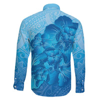 Aloha Hawaii Molokai Island Family Matching Tank Maxi Dress and Hawaiian Shirt Hibiscus Tribal Honu Hawaiian Tattoo