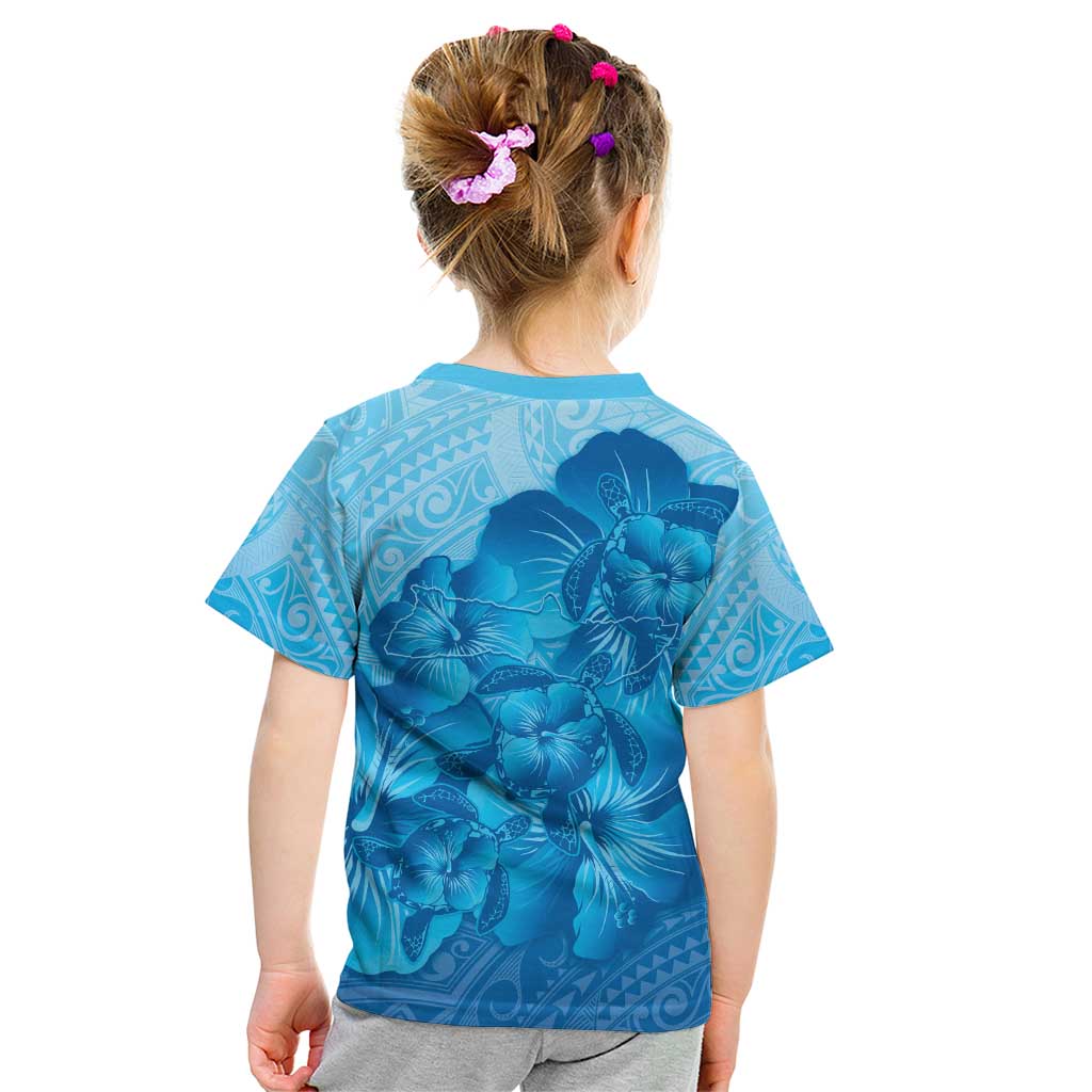 Aloha Hawaii Molokai Island Kid T Shirt Hibiscus Tribal Honu Hawaiian Tattoo