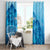 Aloha Hawaii Molokai Island Window Curtain Hibiscus Tribal Honu Hawaiian Tattoo