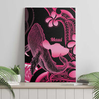Aloha Hawaii Maui Canvas Wall Art Valley Isle Humpback Whale Black LT14 - Polynesian Pride