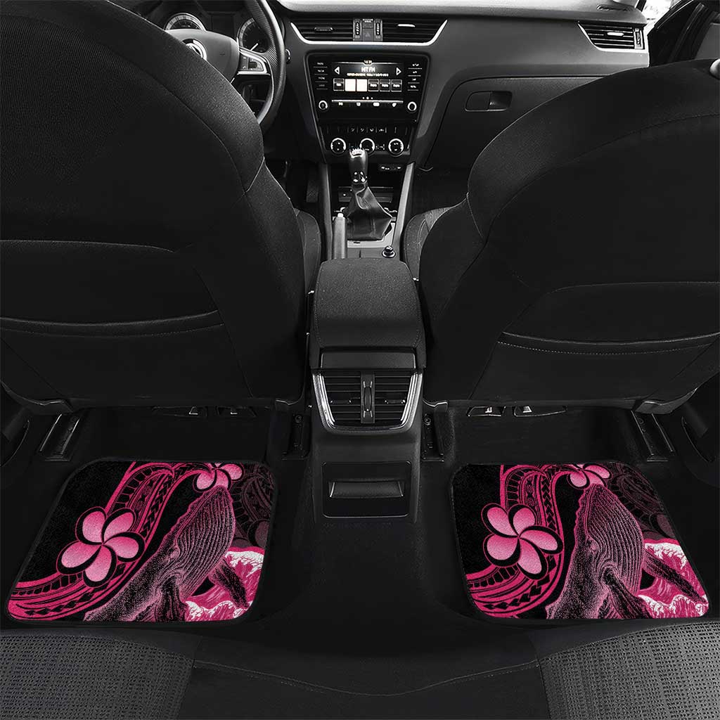 Aloha Hawaii Maui Car Mats Valley Isle Humpback Whale Black