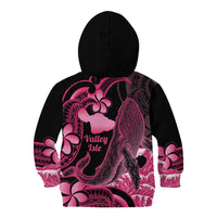 Aloha Hawaii Maui Kid Hoodie Valley Isle Humpback Whale Black