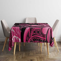 Aloha Hawaii Maui Tablecloth Valley Isle Humpback Whale Black LT14 - Polynesian Pride