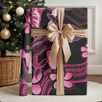 Aloha Hawaii Maui Wrapping Paper Valley Isle Humpback Whale Black LT14 - Polynesian Pride