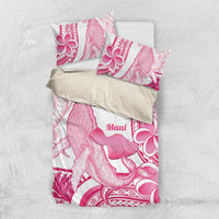 Aloha Hawaii Maui Bedding Set Valley Isle Humpback Whale White