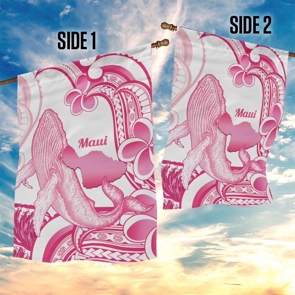 Aloha Hawaii Maui Garden Flag Valley Isle Humpback Whale White LT14 - Polynesian Pride