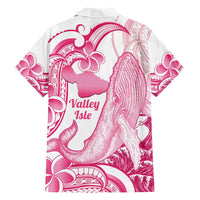 Aloha Hawaii Maui Hawaiian Shirt Valley Isle Humpback Whale White LT14 - Polynesian Pride