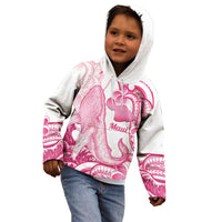 Aloha Hawaii Maui Kid Hoodie Valley Isle Humpback Whale White