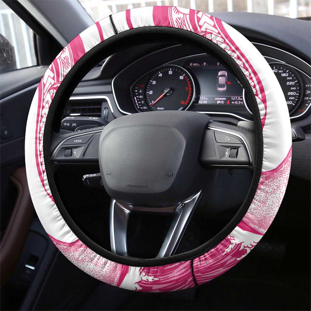 Aloha Hawaii Maui Steering Wheel Cover Valley Isle Humpback Whale White